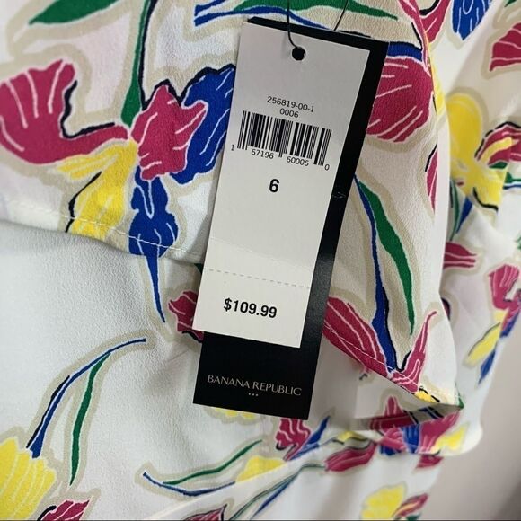 SALE❤️Banana Republic floral summer dress size 6 - Picture 7 of 9